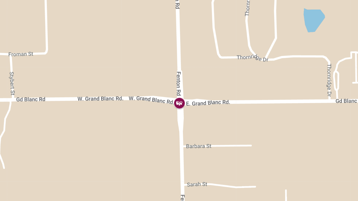 Crash With Injuries at E Grand Blanc Rd & Fenton Rd