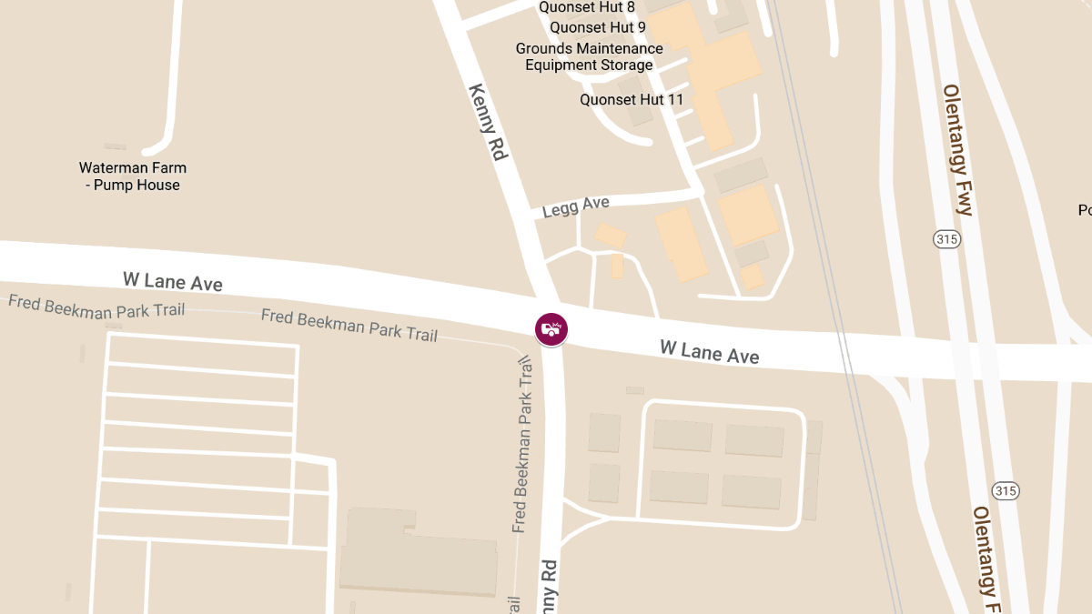 Crash With Injuries at Kenny Rd & W Lane Ave
