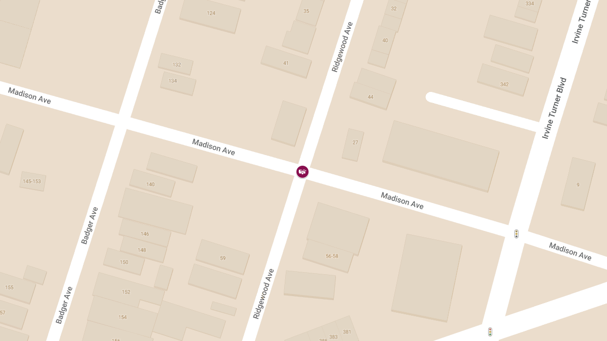 Crash With Injuries at Madison Ave & Ridgewood Ave
