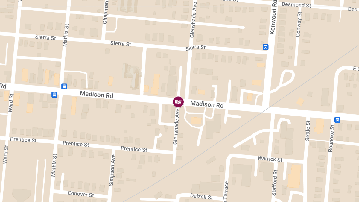 Crash With Injuries at Madison Rd & Glenshade Ave