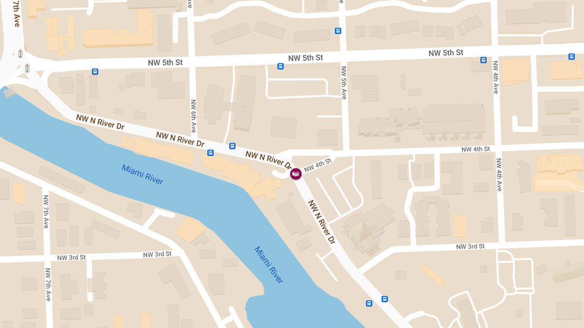 Crash With Injuries at NW 4th St & NW North River Dr
