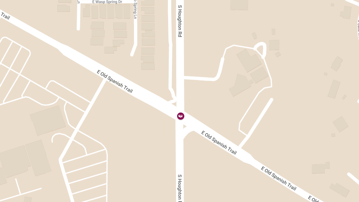 Crash With Injuries at Old Spanish Trail & Houghton Rd