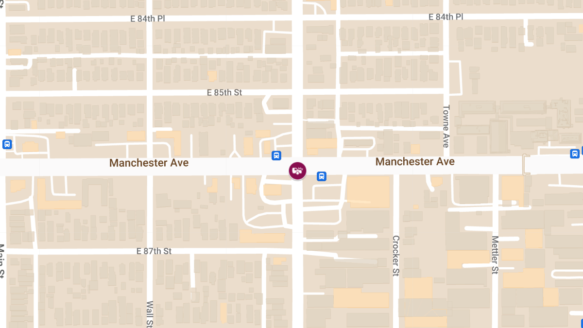 Crash With Injuries at S San Pedro St & E Manchester Ave