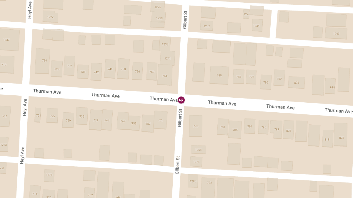 Crash With Injuries at Thurman Ave & Gilbert St