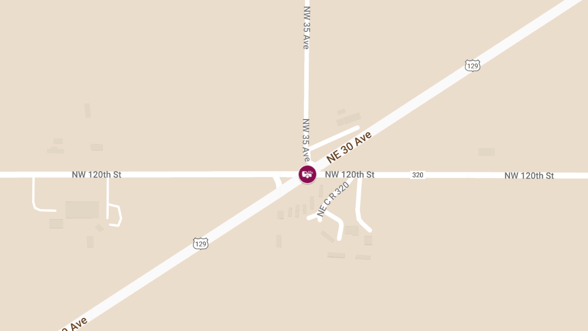 Crash With Injuries at US-129 & NW 120th St