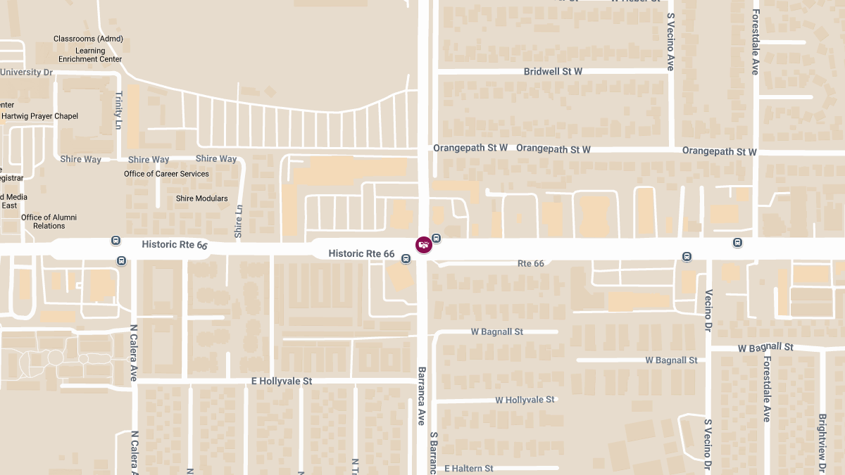 Crash With Injuries at W Alosta Ave & N Barranca Ave