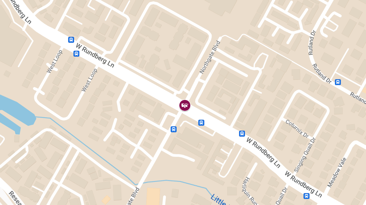 Crash With Injuries at W Rundberg Ln & Northgate Blvd