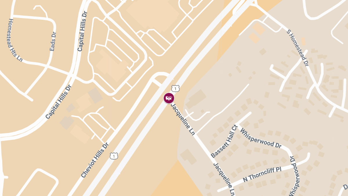 Crash With Injuries on Capital Blvd and Jacqueline Ln