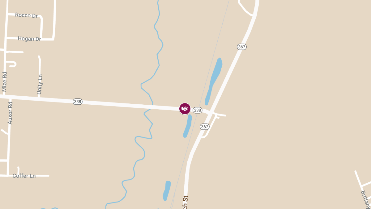 Crash With Injuries on Hwy 367 Near State Highway 338