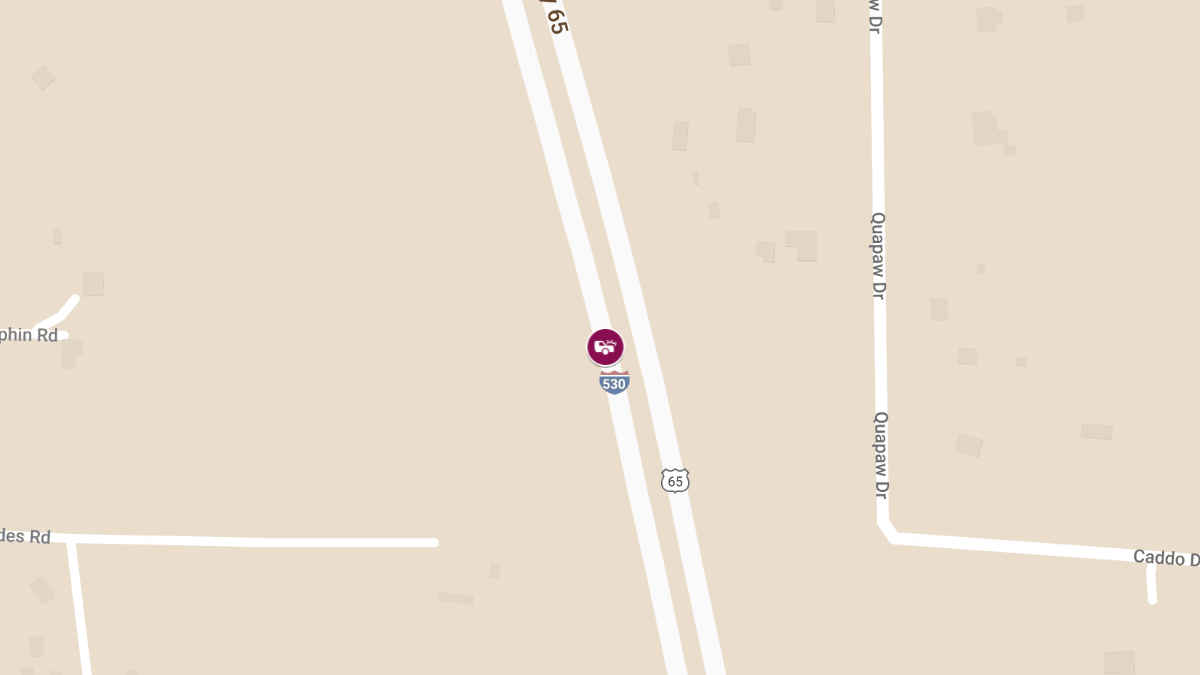 Crash With Injuries on NB I-530 Near Mile Marker 31.9