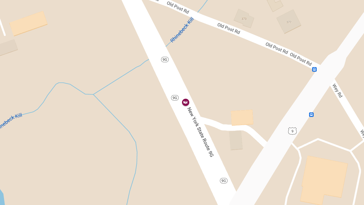 Crash With Injuries on NY 9G Northbound