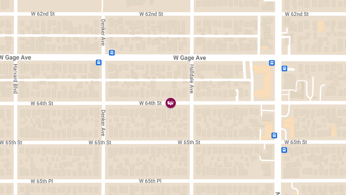 Crash With Injuries on W 64th St