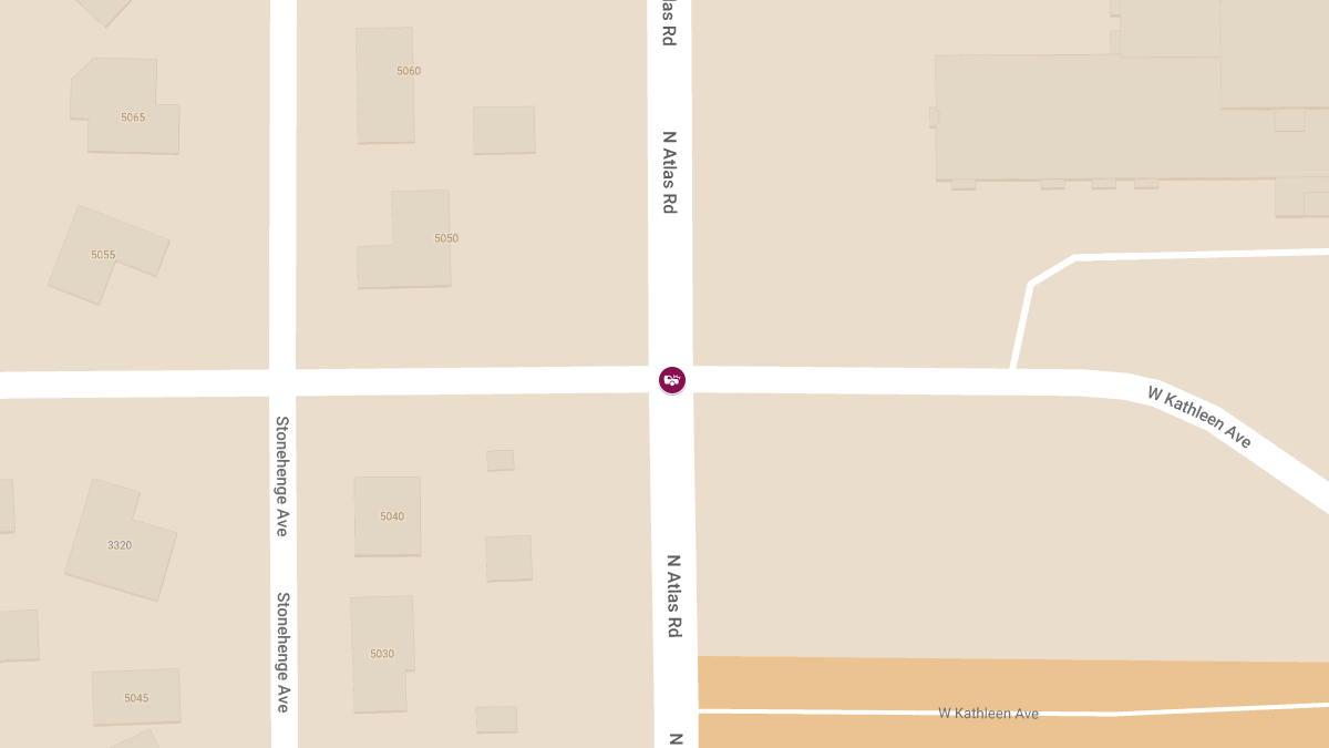 Crash With Injury at Kathleen & Atlas