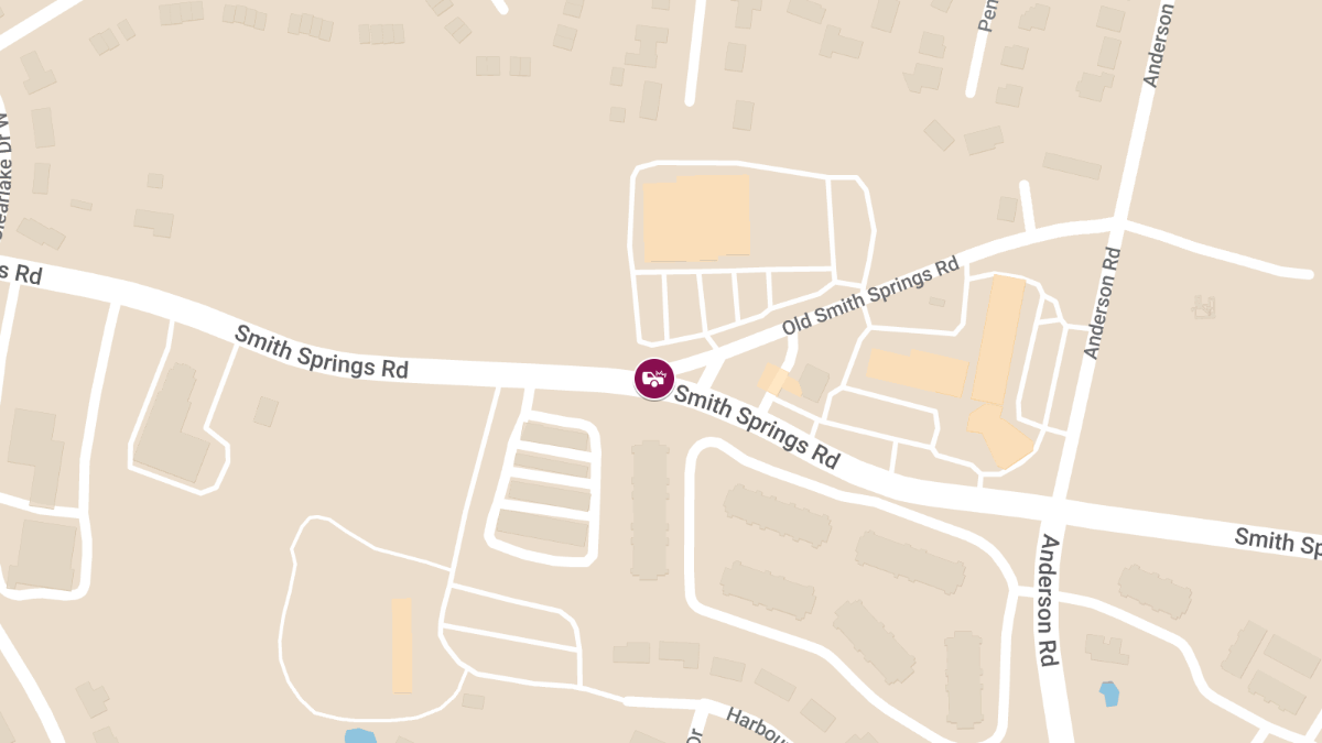 Crash at 2813 Smith Springs Rd Causes Injuries