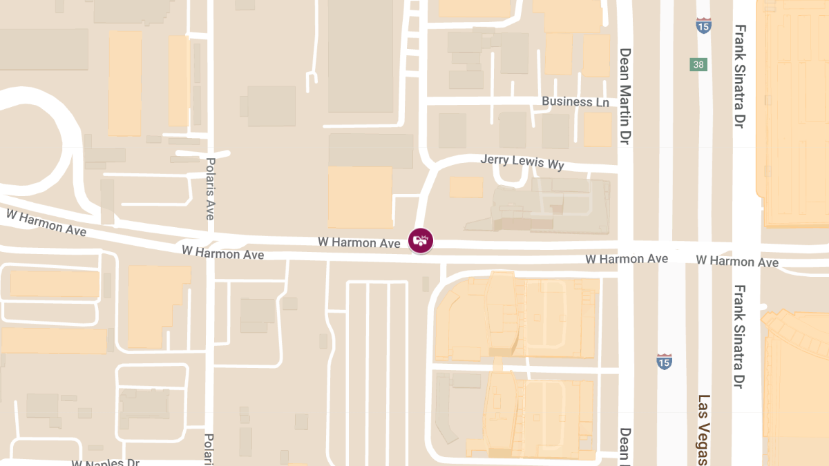 Crash at Aldebaran Ave & W Harmon Ave Causes Injuries