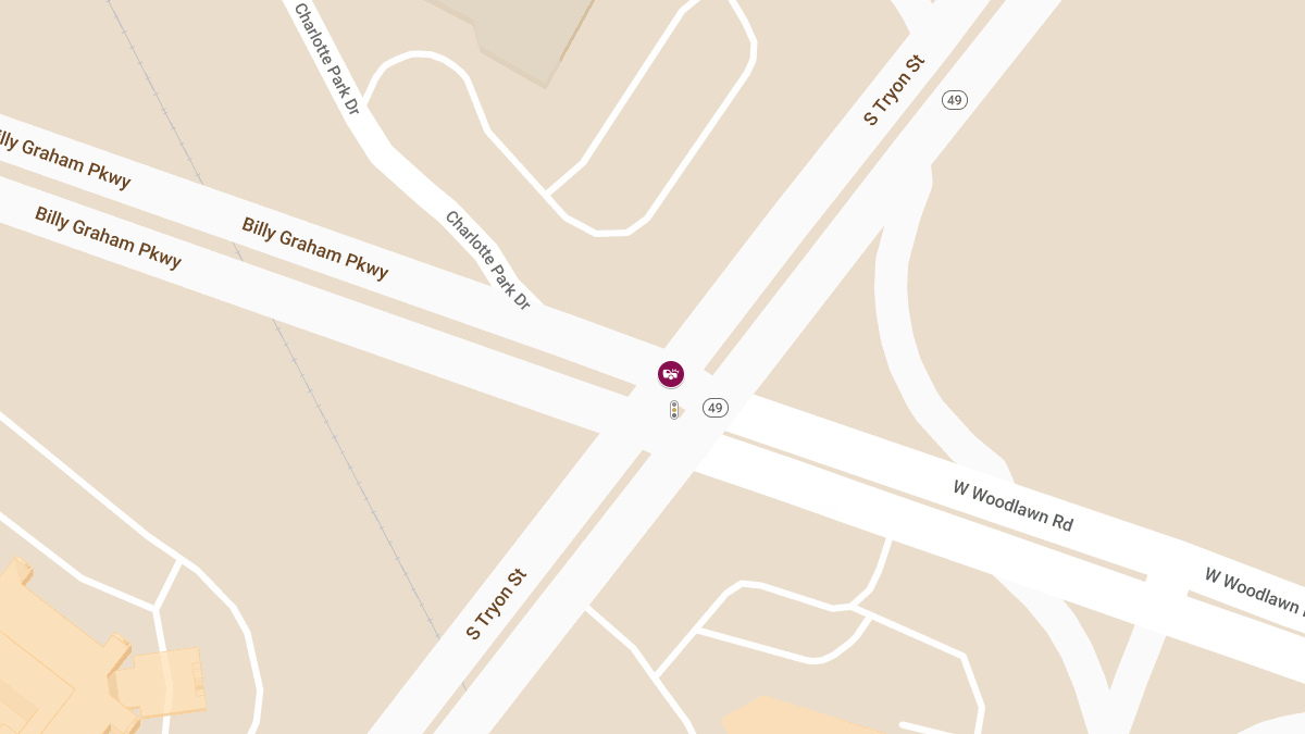 Crash at Billy Graham Pkwy & S Tryon St Leads to Injuries