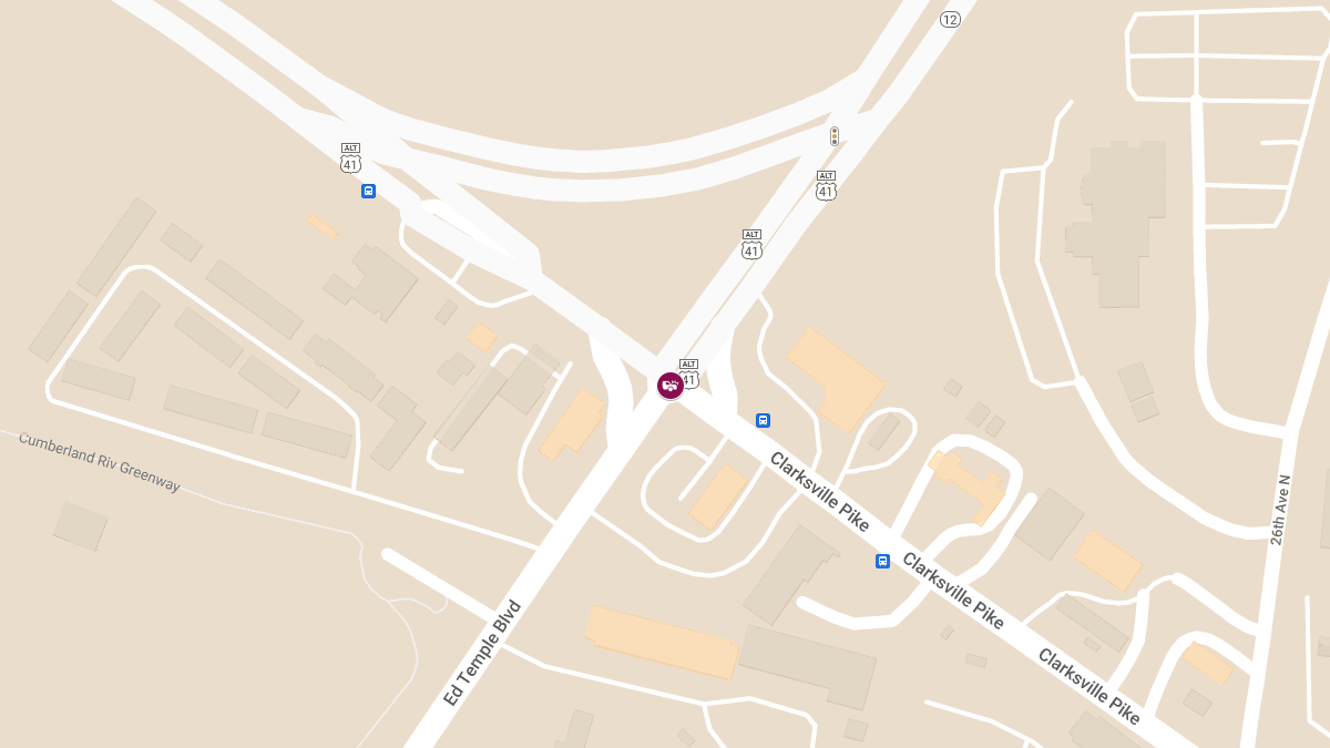 Crash at Clarksville Pike & Ed Temple Blvd Results in Injuries