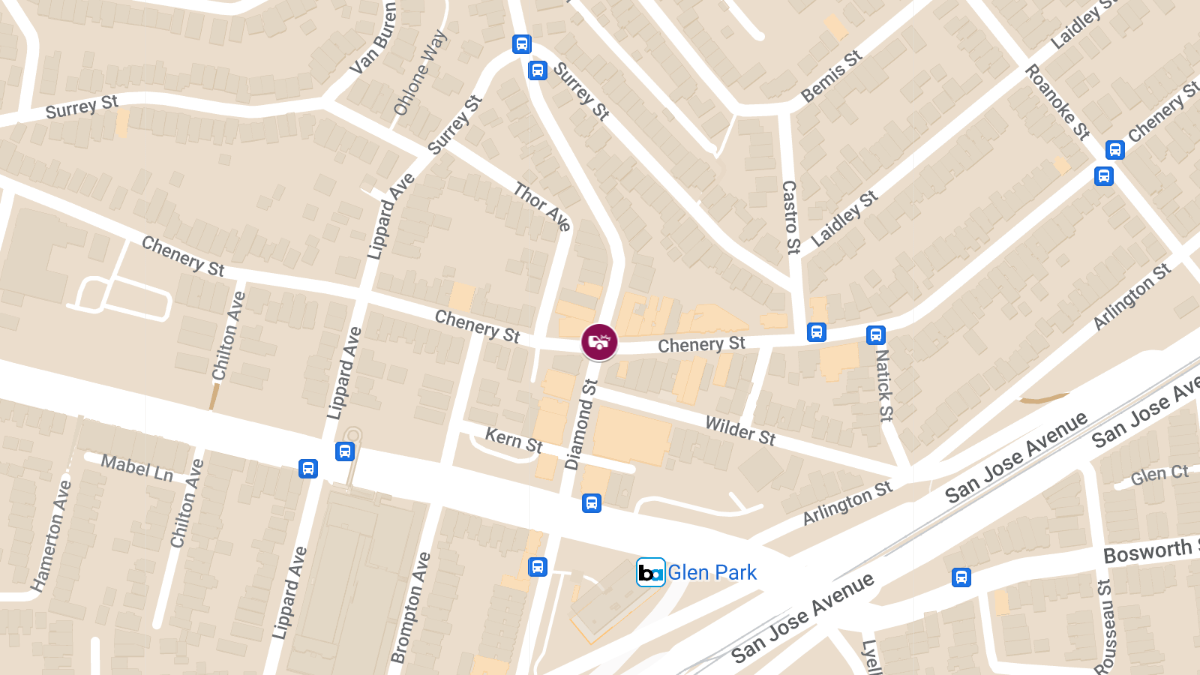 Crash at Diamond St & Chenery St Results in Injuries