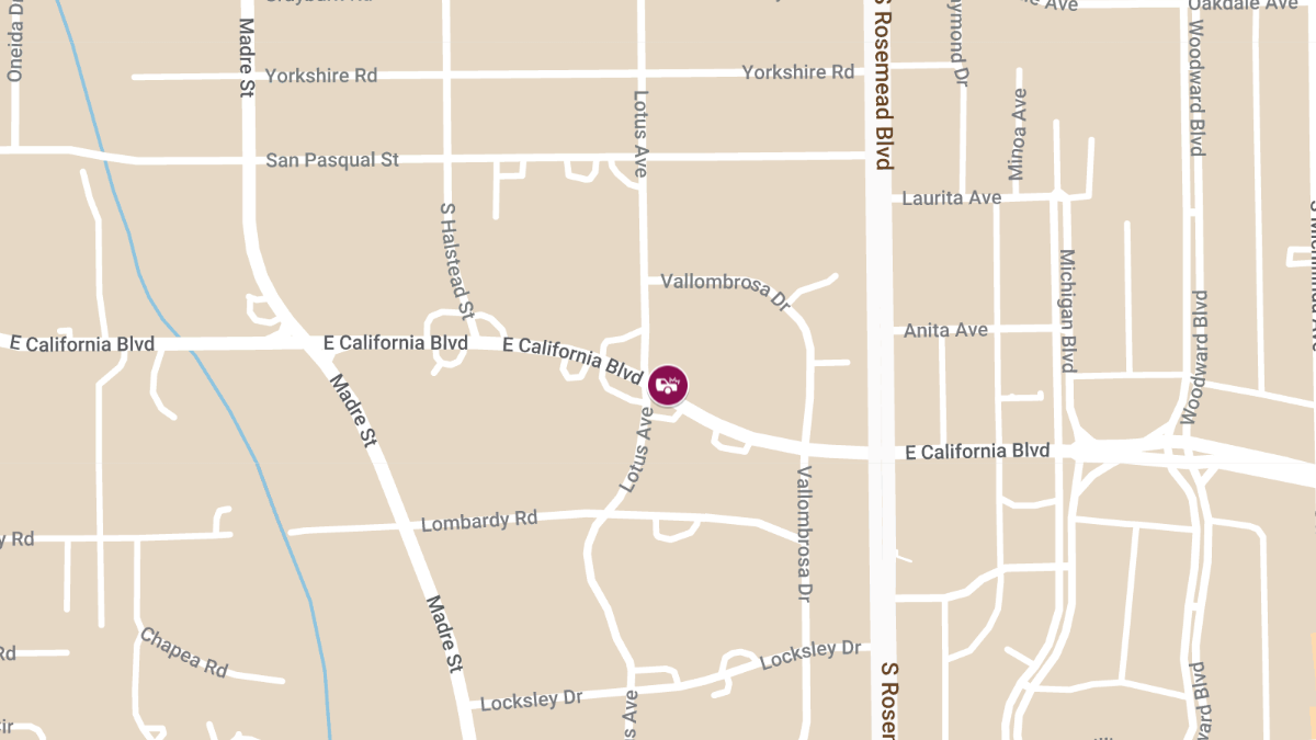 Crash at E California Blvd & S Lotus Ave Causes Injuries