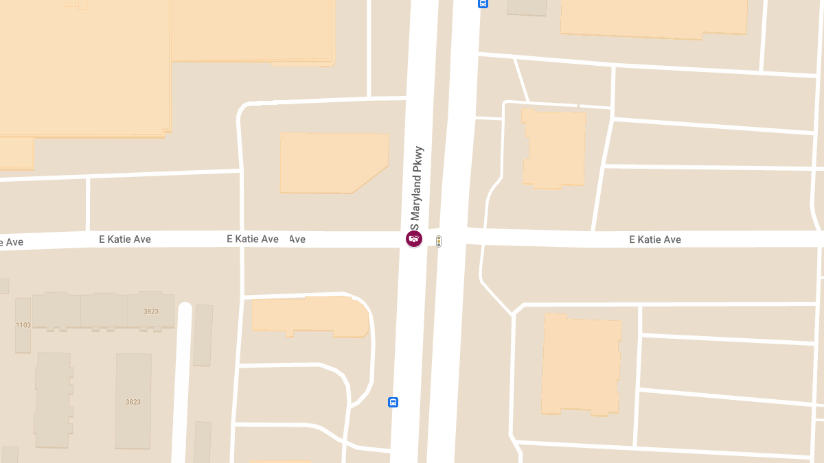 Crash at E Katie Ave & S Maryland Pkwy Causes Injuries