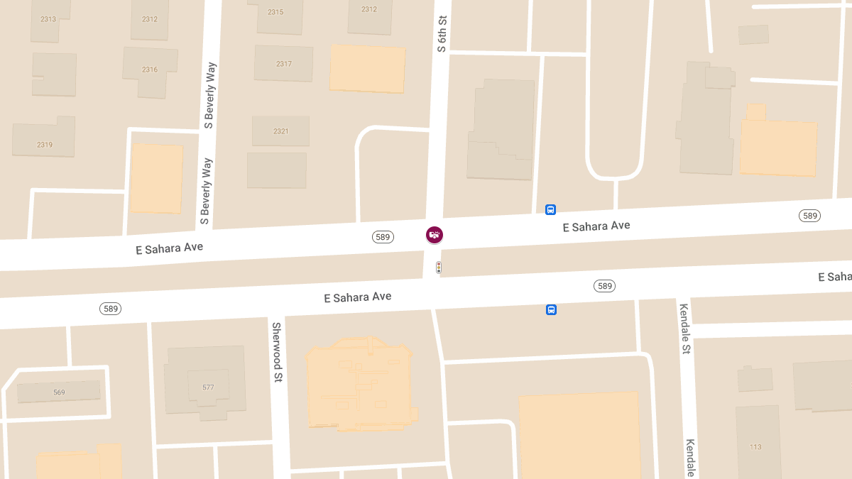 Crash at E Sahara Ave & S 6th St Leads to Injuries