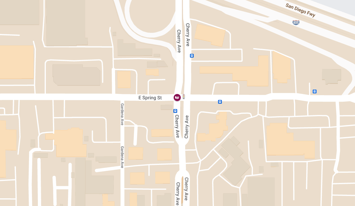 Crash at E Spring St & Cherry Ave Results in Injuries