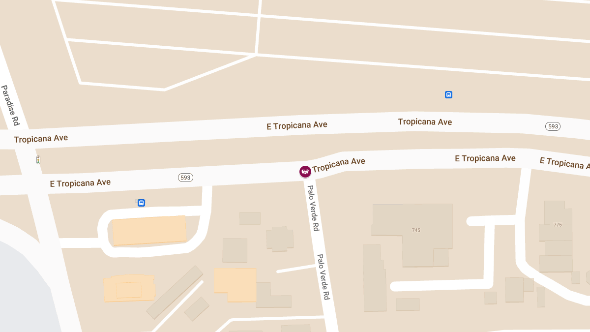 Crash at E Tropicana Ave & Palo Verde Rd Causes Injuries