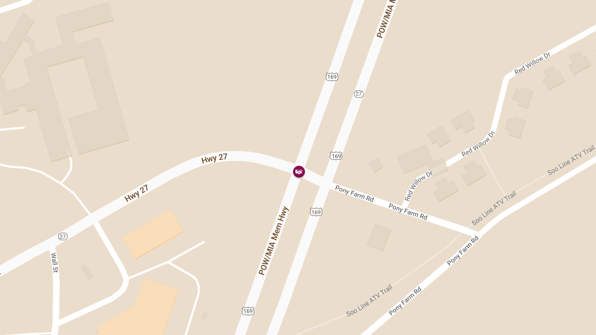Crash at Highway 169 & Highway 27 Causes Injuries