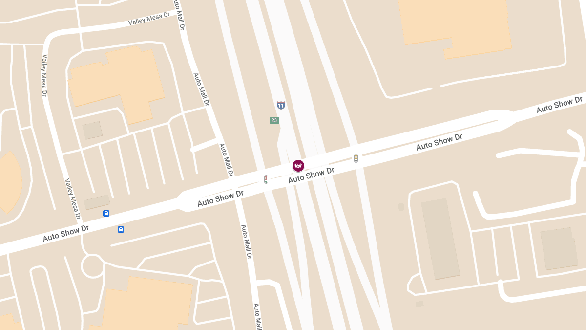 Crash at IR11 S & Auto Show Dr Causes Injuries