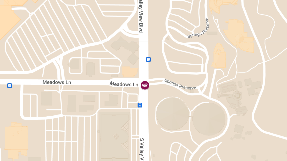 Crash at Meadows Ln & S Valley View Blvd Results in Injuries