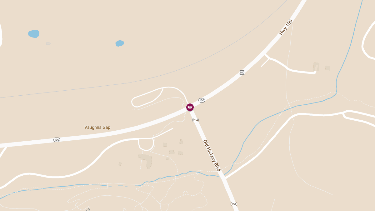 Crash at Old Hickory Blvd & Highway 100 Near Edwin Warner Park Causes Injuries