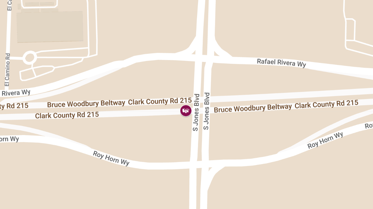 Crash at S CC215 W & S Jones Blvd Results in Injuries