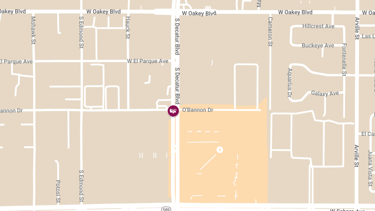 Crash at S Decatur Blvd & O’Bannon Dr Causes Injuries