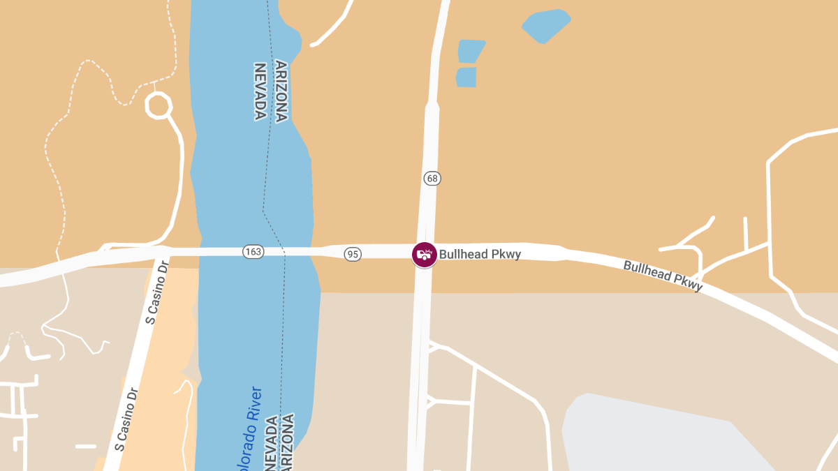 Crash at SR163 & US95 WB Intersection Results in Injuries