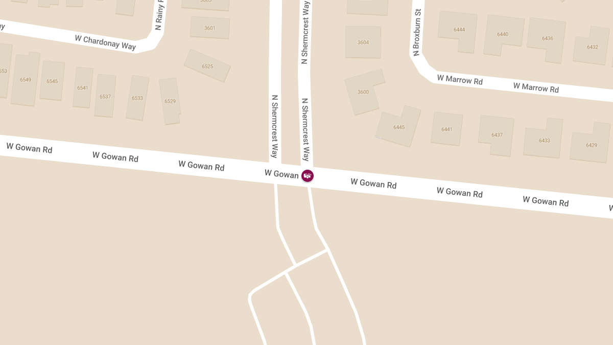 Crash at Shermcrest Way & W Gowan Rd Results in Injuries