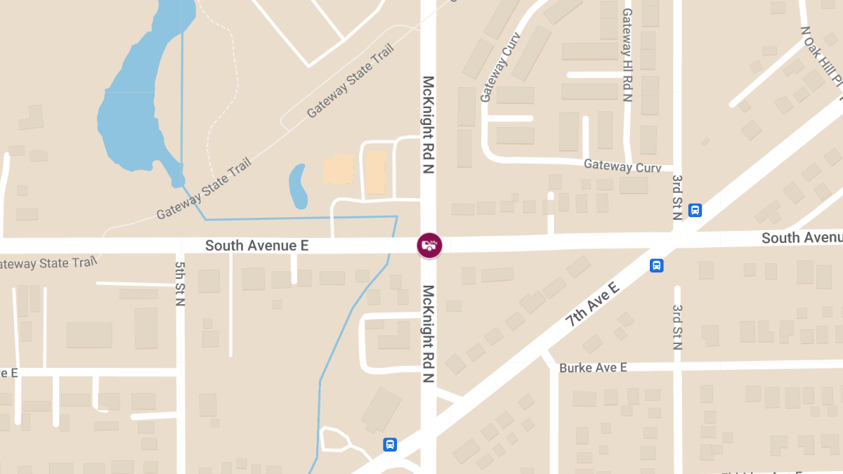 Crash at South Ave E & McKnight Rd N Causes Injuries