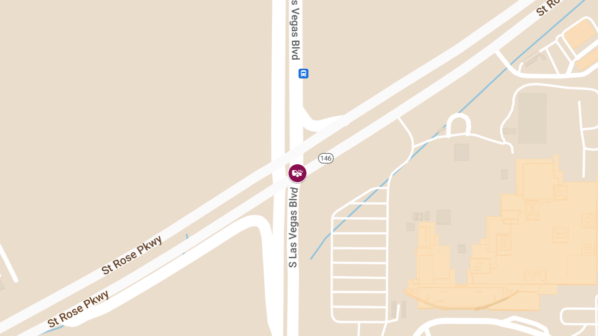 Crash at St Rose Pkwy & Las Vegas Blvd Results in Injuries
