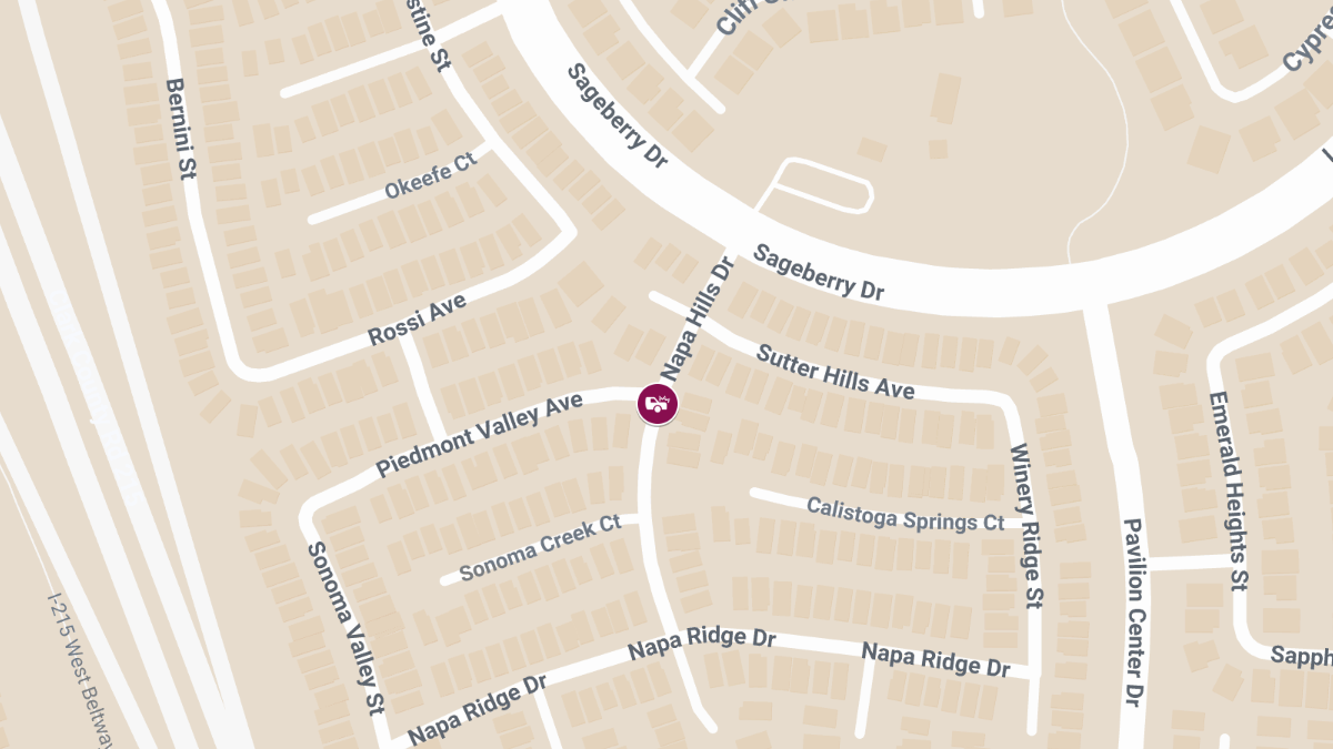 Crash at Sutter Hills Ave & Napa Hills Dr Leads to Injuries