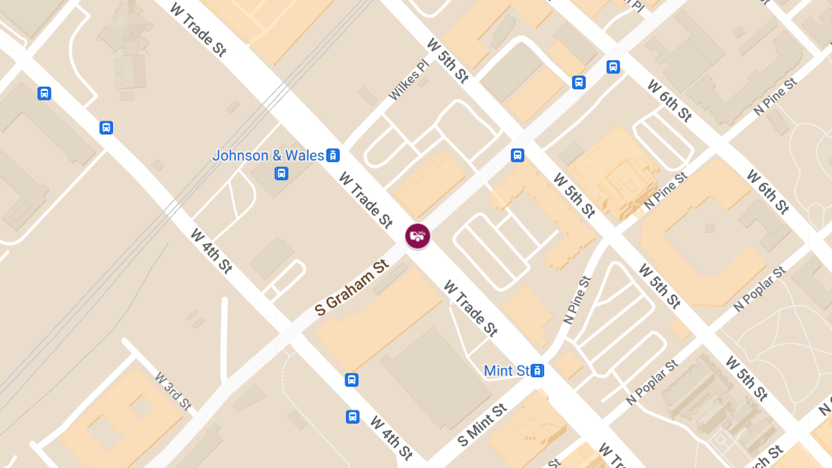 Crash at W Trade St & N Graham St Causes Injuries