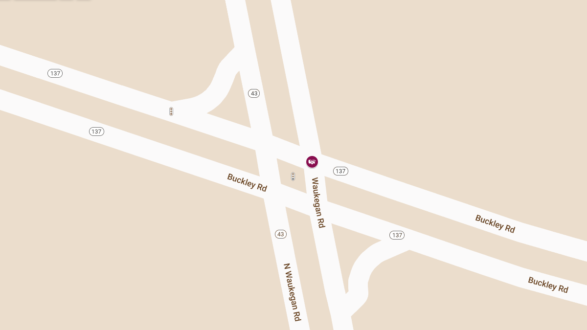 Crash at Waukegan Rd & Route 137 Results in Injuries