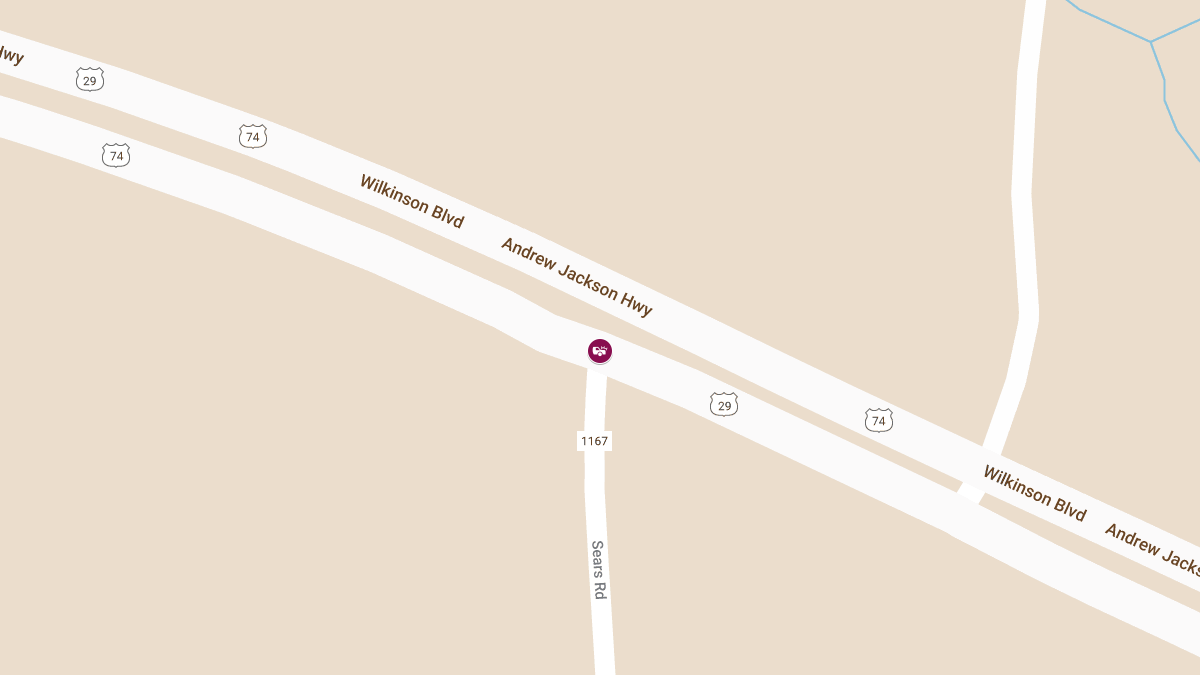 Crash at Wilkinson Blvd & Sears Rd Causes Injuries