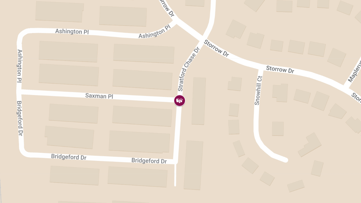Crash on 2000 Block of Stratford Rd, Injuries Reported