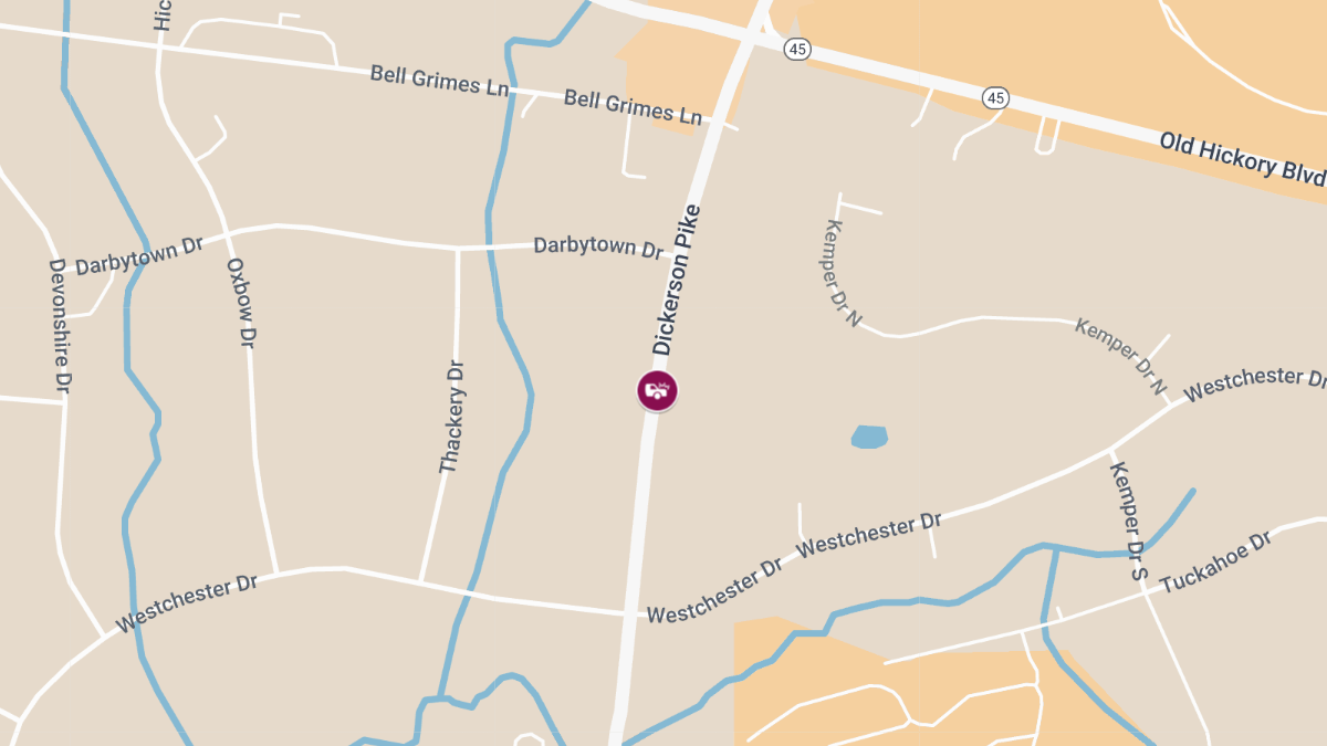 Crash on Dickerson Pike Results in Injuries