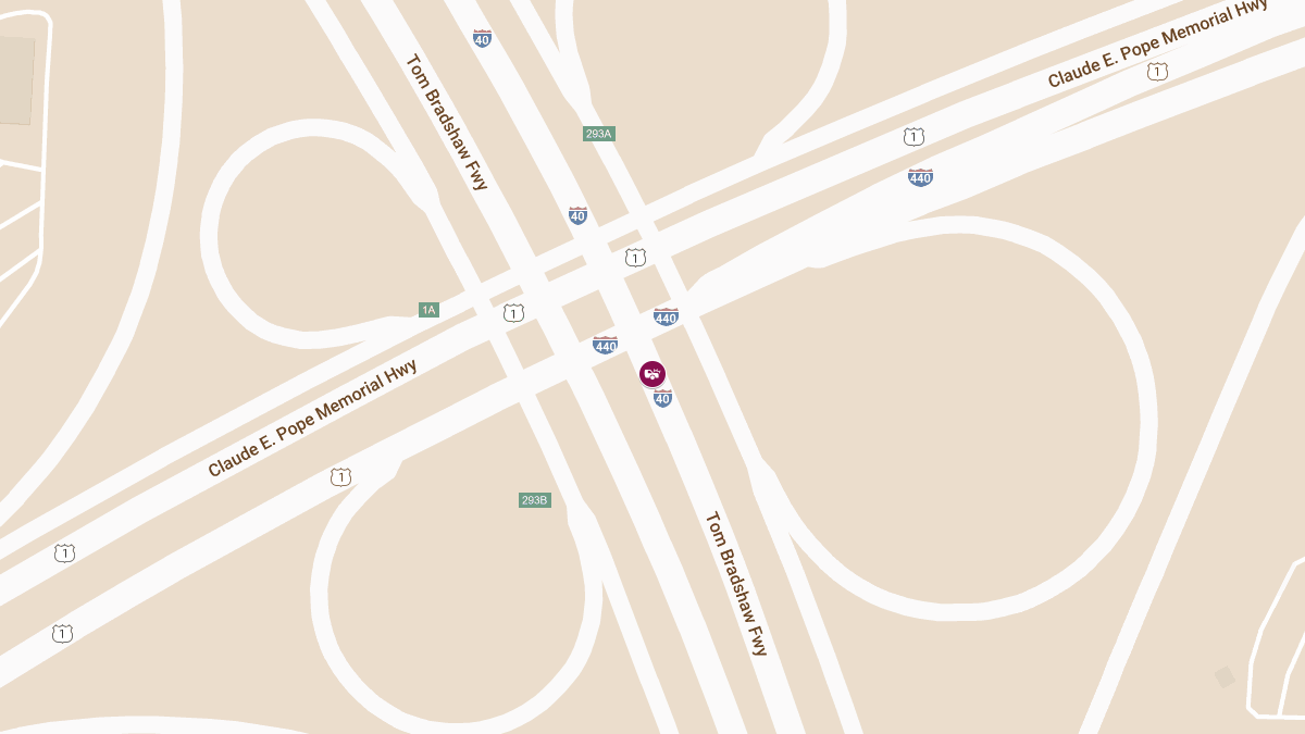 Crash on I-40 WB Near US 1 Hwy Results in Injuries