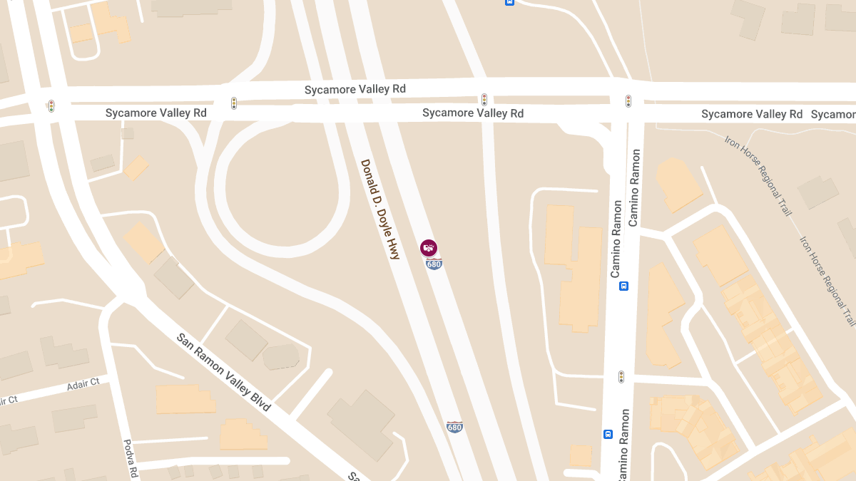Crash on I-680 South Near Sycamore Valley Rd Leaves Injuries