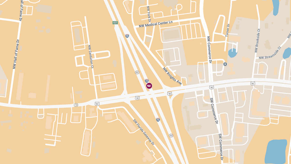 Injury Crash at Forsyth Rd and University Blvd