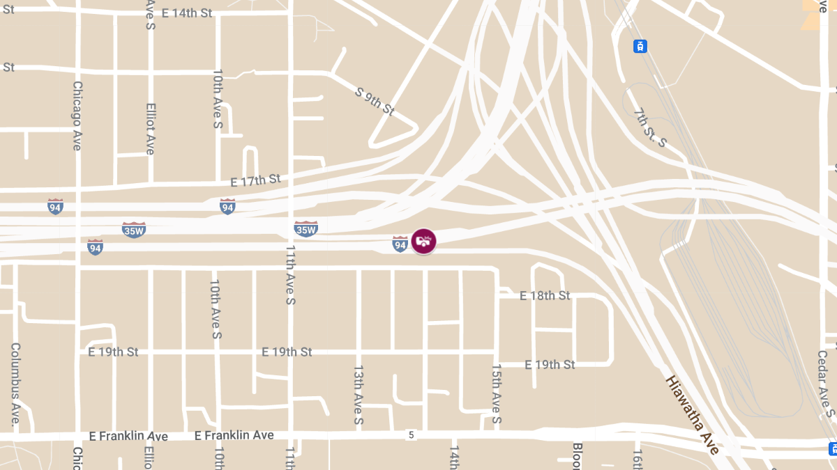 Crash on I-94 E Near I-394 W Results in Injuries