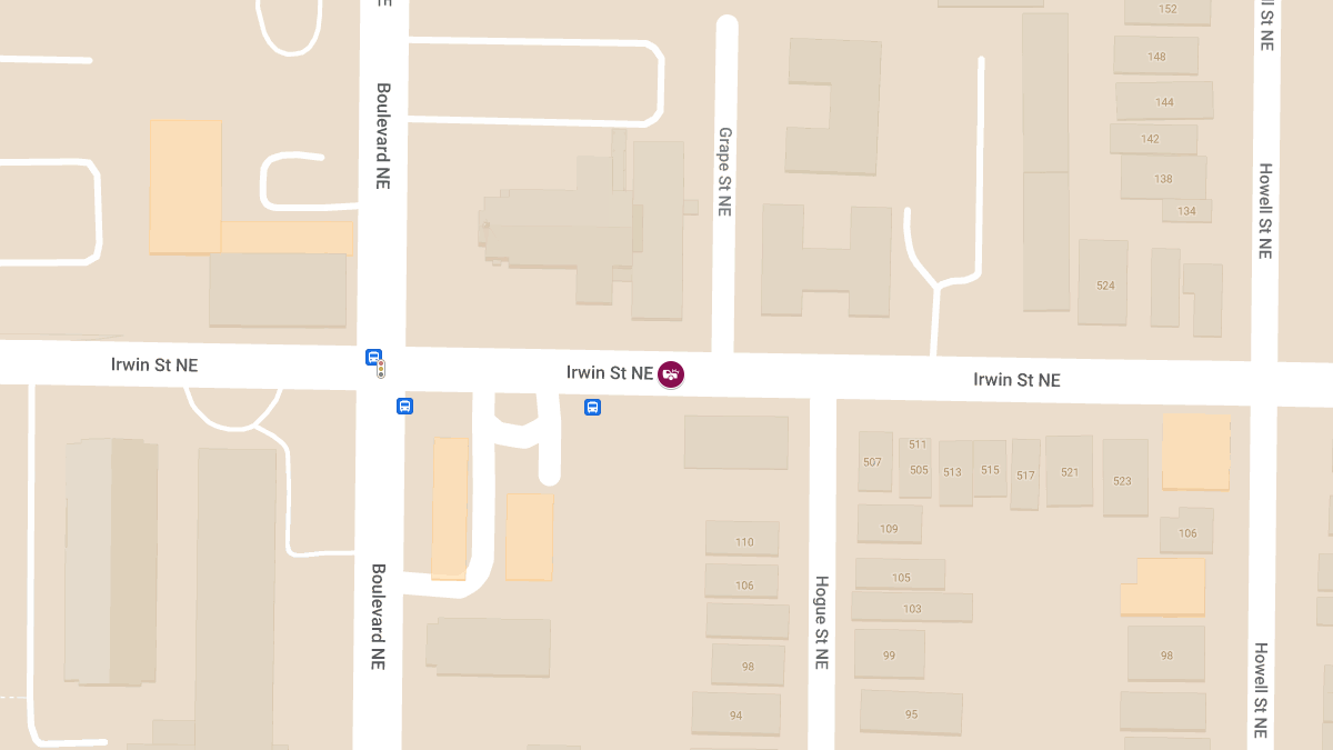 Crash on Irwin St NE Results in Injuries