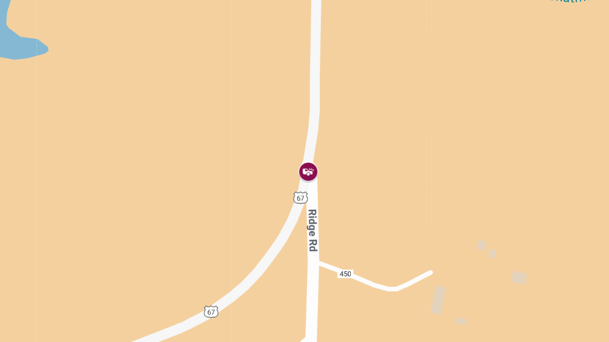 Crash on NB U.S. Highway 67 Causes Injuries