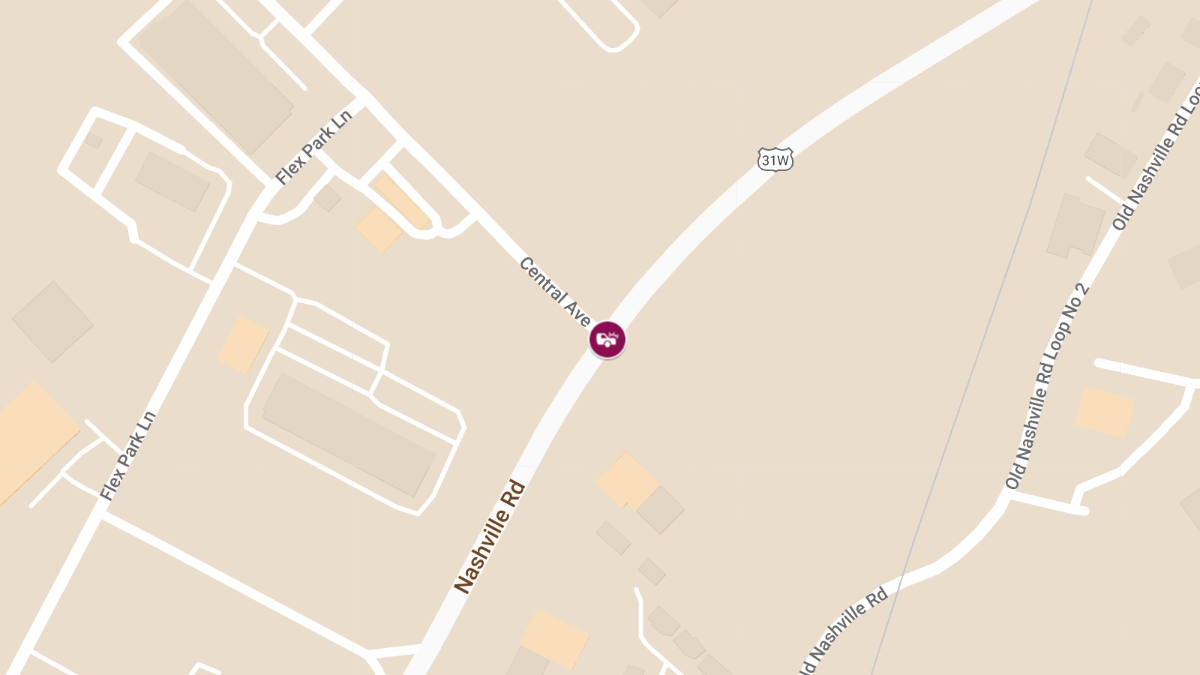 Crash on Nashville Rd at Central Ave Leads To Injuries
